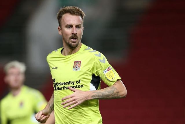 The ex-Rovers man gave Cobblers a little more impetus, creating their best chance of the night... 6.5