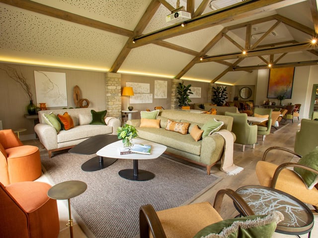 Take a sneak peek around The Falcon on the Castle Ashby estate before it opens to visitors in less than two weeks.