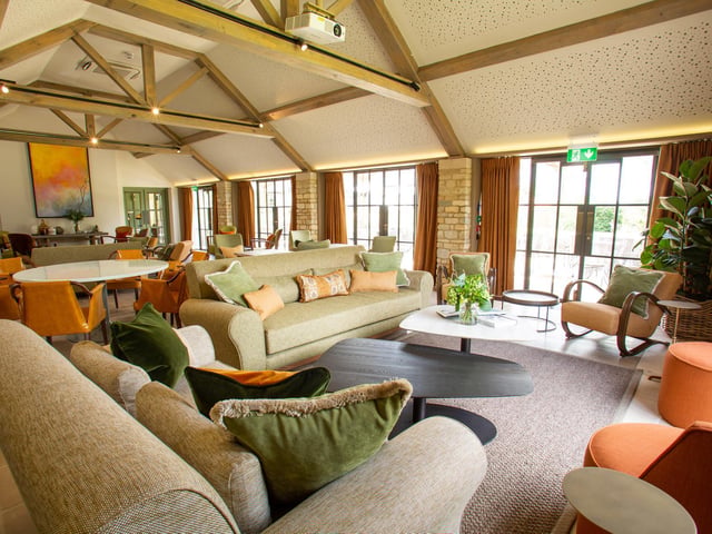 Take a sneak peek around The Falcon on the Castle Ashby estate before it opens to visitors in less than two weeks.