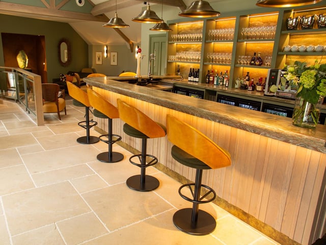 Take a sneak peek around The Falcon on the Castle Ashby estate before it opens to visitors in less than two weeks.
