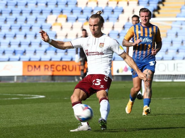 Cobblers have looked a better, more balanced side with him in it so far this season.  Great work to tee up Marshall for the first goal and was excellent defensively... 8
