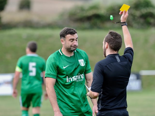 Action and goal celebrations from Worthing United's 5-4 win over Greenways / Picture: Stephen Goodger