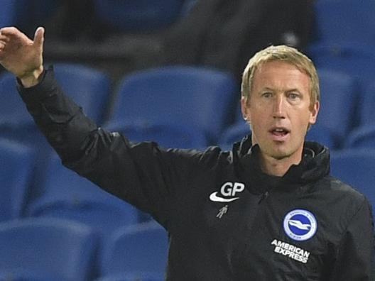 Brighton and Hove Albion head coach Graham Potter
