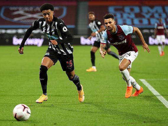 Newcastle's new left back made an impressive debut at West Ham