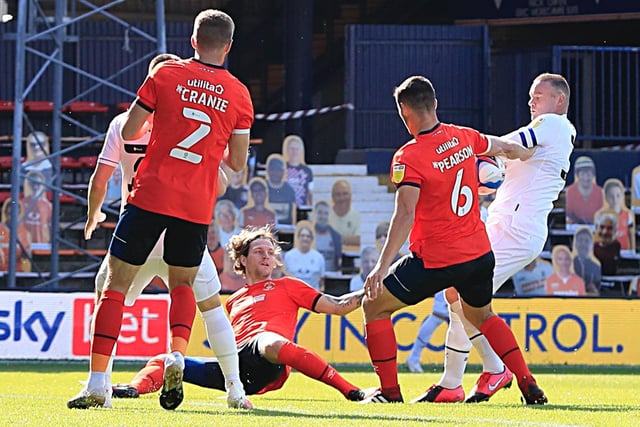 Was putting in a fine display during the first period, as he won the ball back to ensure Luton could get on the front foot and take control of the contest. Forced off at the break after feeling light-headed and was missed by Town.