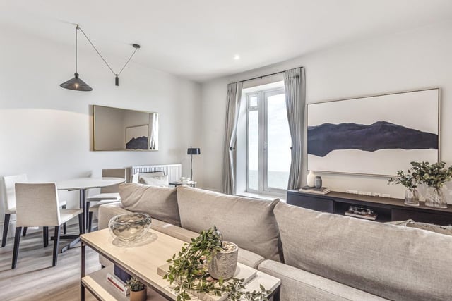 A seafront apartment in The Royal starts at £165,000 for a one bed apartment, up to £350,000 for a three bed apartment. The show apartment is now available to view by appointment, and social distancing measures are in place.