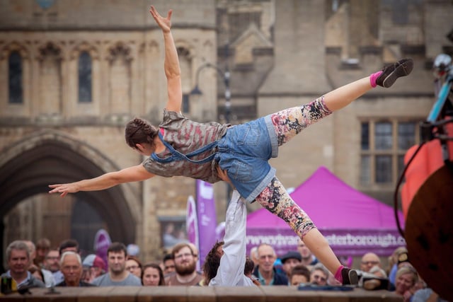 The Arts Festival. Heritage in Peterborough is said to have increased by 83% since Vivacity took over a decade ago