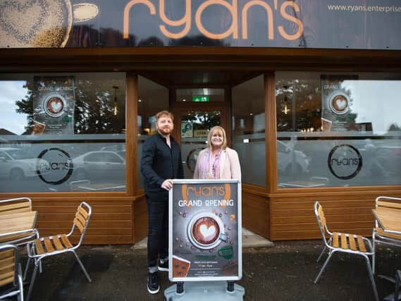 Managing director Alex Duggan pictured with Ryan's founder Laurie Duggan. Pictures by Kirsty Edmonds.