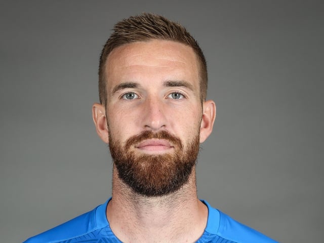 MARK BEEVERS: Aside from the odd weak clearance the skipper was rock solid at the heart of the Posh back three. 7