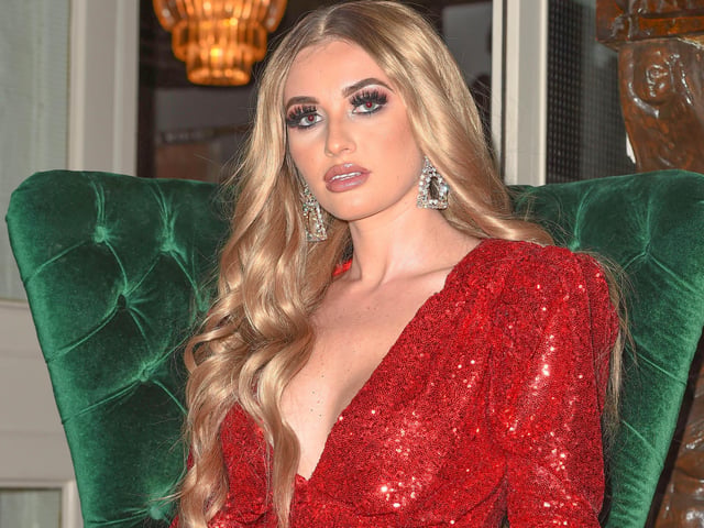 Amy Hart from Worthing is best known for Love Island. She has 1.2m Instagram followers. Picture: Envy X Amy Hart (@amyhart)