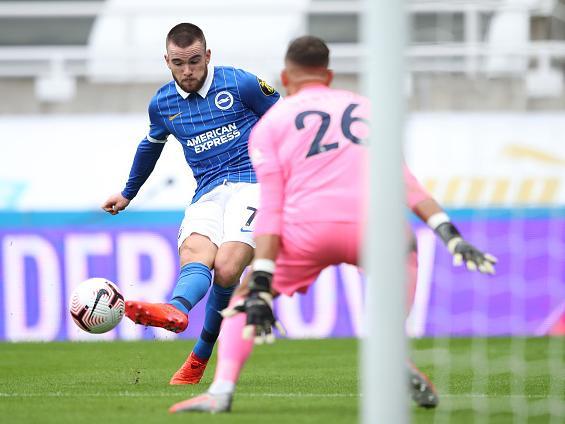 His well taken goal at Newcastle was just reward for a hard-working display at St James' Park. Will no doubt relish the prospect facing Maguire and co at the Amex