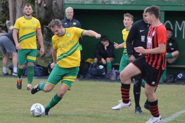 Action from Westfield v AFC Uckfield Town Reserves