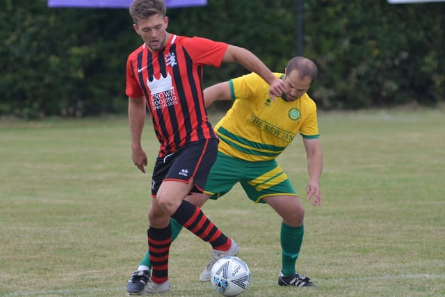 Action from Westfield v AFC Uckfield Town Reserves