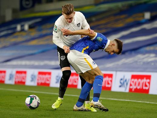 The Republic of Ireland international played at right back against Portsmouth but could feature in a more central midfield role tonight