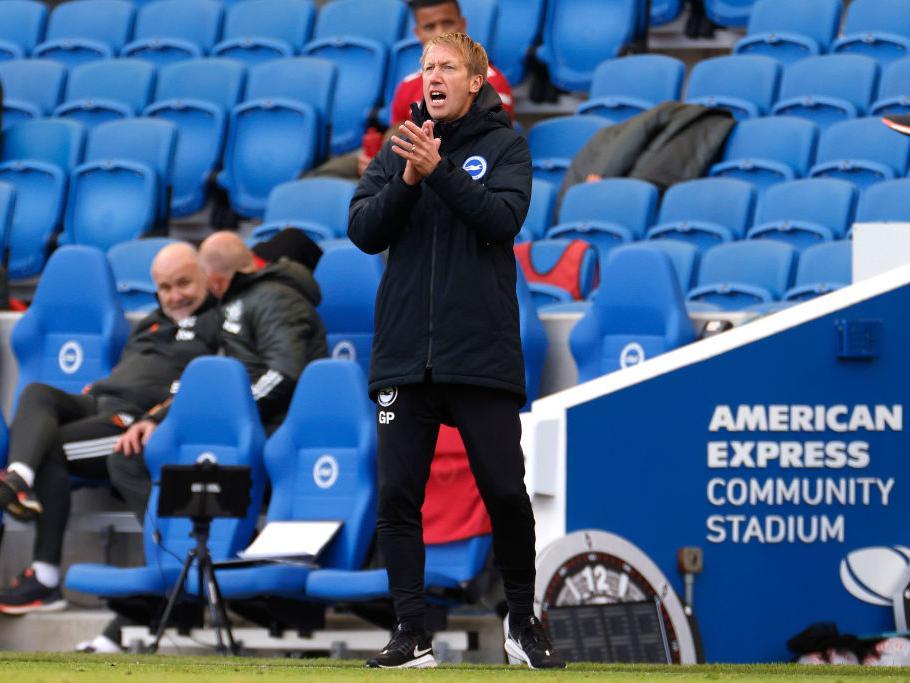 Brighton and Hove Albion head coach Graham Potter