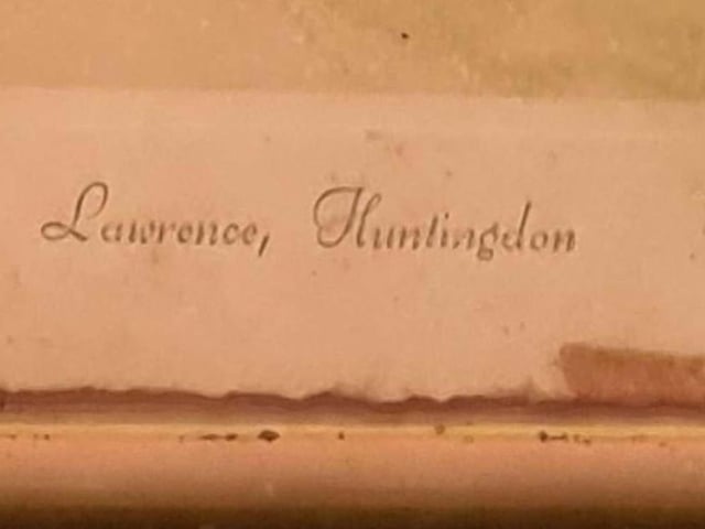 Pictures from the 1950s found in a loft in  Hemingford Crescent, Stanground, Peterborough.
