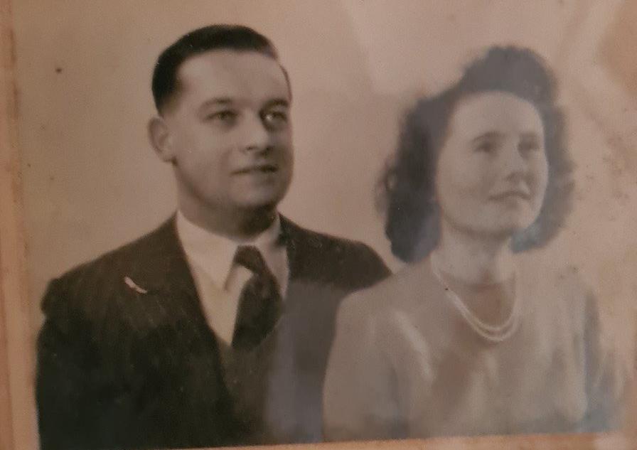 Pictures from the 1950s found in a loft in  Hemingford Crescent, Stanground, Peterborough.