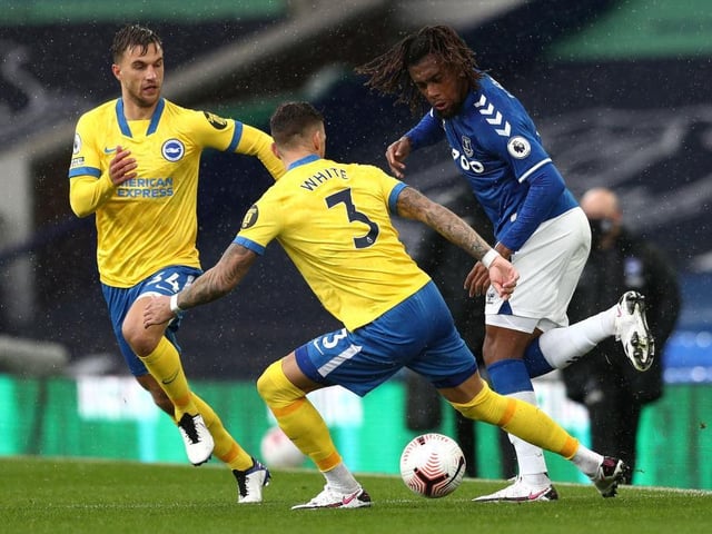 A solid block on 15 minutes to deny Sigurdsson. Beaten easily at the far post for Calvert-Lewin's opener. Always looks good bringing the ball out from defence.