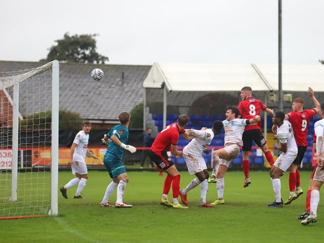 Connor Kennedy's second-half header was ruled out for a foul