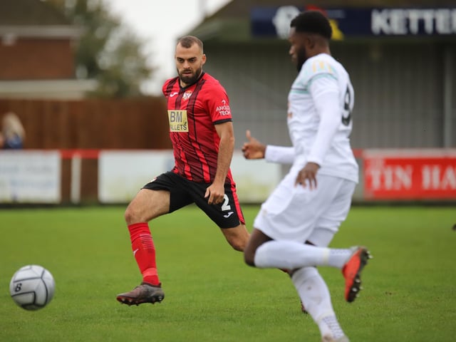 Gary Stohrer in action for the Poppies