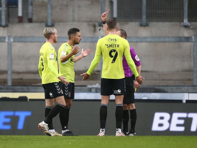His first yellow was so late and cynical it could have been red itself. The second was on the soft side but it's a risk to raise your elbow as he did. Was having another decent game up to that point but it cost his side dear... 4