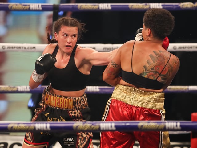 Chantelle Cameron on target