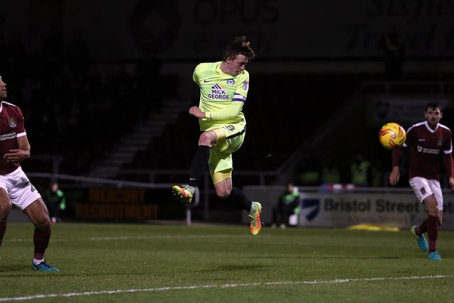 Chris Forrester's headed goal in the final minute of a game at Sixfields was recently voted the best Posh derby momenin in a PT poll.