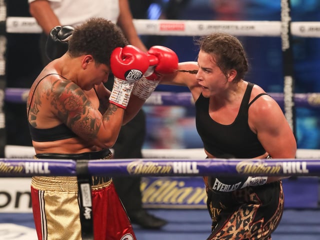 Chantelle Cameron shows her determination
