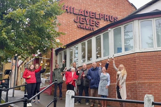 Jeyes of Earls Barton celebrates the launch of its new 'Northamptonshire sauce' and Hamm Tun Deli