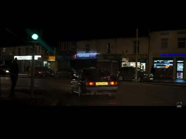 Another possible location for the events of 'Nighthampton' could involve this shot of Wellingborough Road after hours.