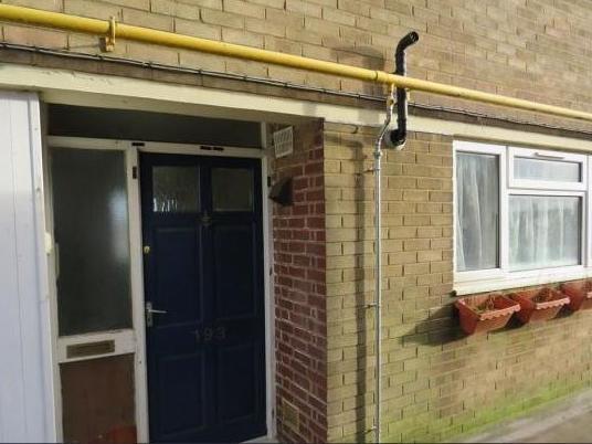 Needs a bit of work, but this two bedroom maisonette in Farmstead Road, Corby, could be yours for just a £3,250 deposit on the £65,000 asking price from 
William H Brown