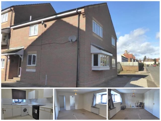 Two bedrooms on the ground floor in Northampton all for £87,000. Winkworth Estate Agents as this apartment in Countess Court ready to sell — you just need a pot of paint or two.