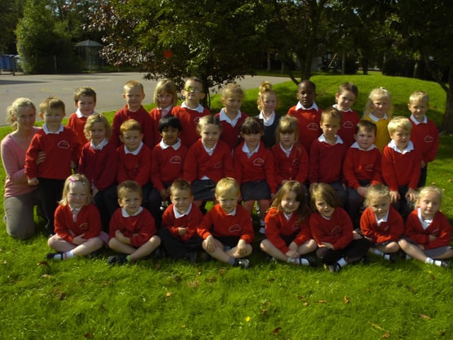 Pupils are pictured with class teacher Emma Wells.