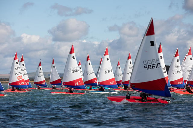 The Toppers take to the water off Cobnor Point / Pictures: Chris Hatton