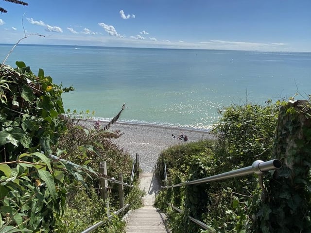 Melanie Wells took this photo at Holywell Steps at the end of August - a lovely memory of summer. Taken with an  iPhone 11 Pro Max. SUS-201014-101343001