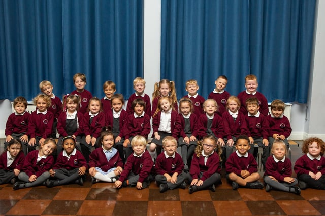 Reception class 2020 at Eastbrook Primary Academy, Shoreham, RMP class SUS-201014-122300001