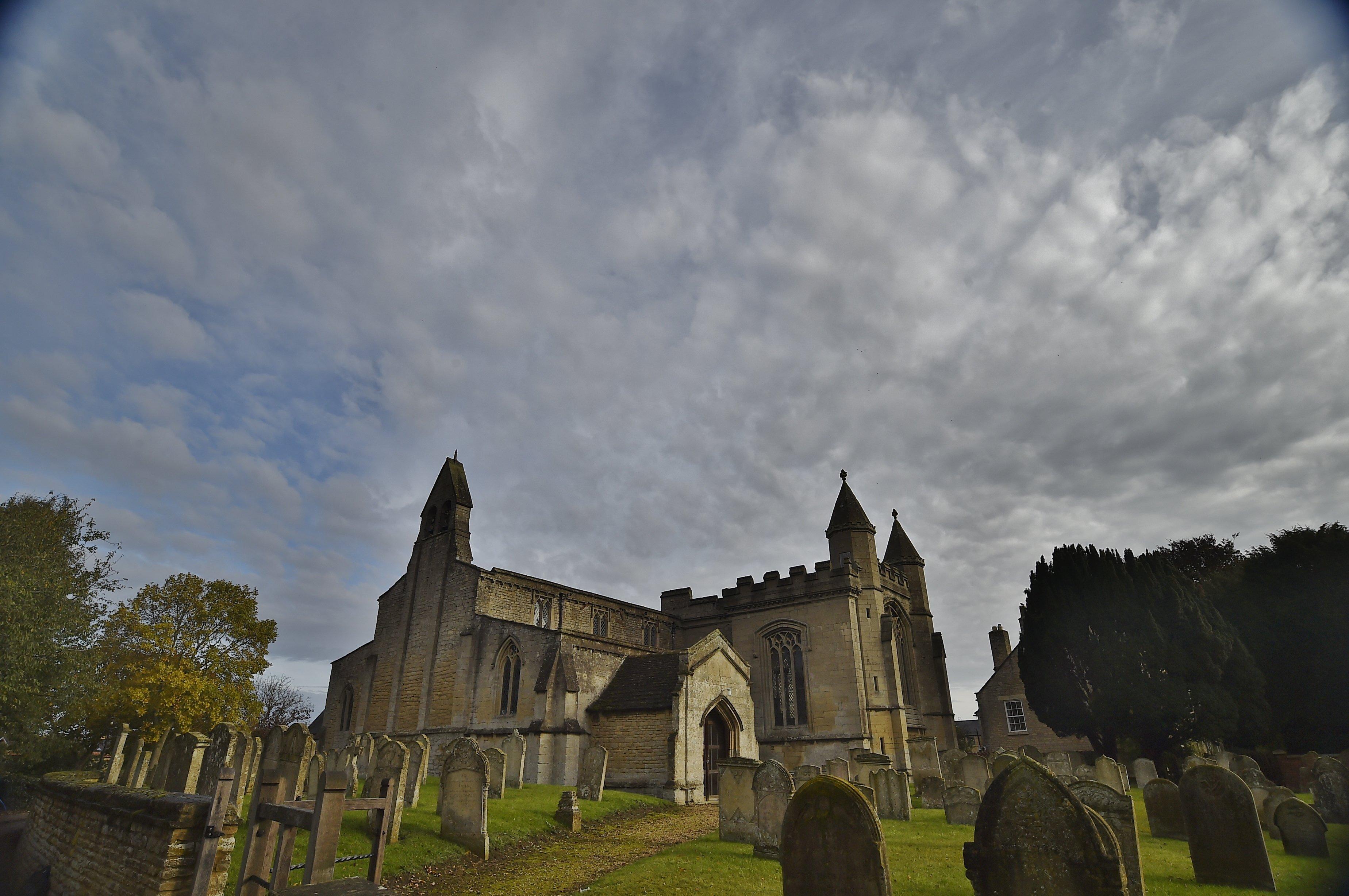Exteriors of St Andrew's Church, Northborough. EMN-201014-123005009
