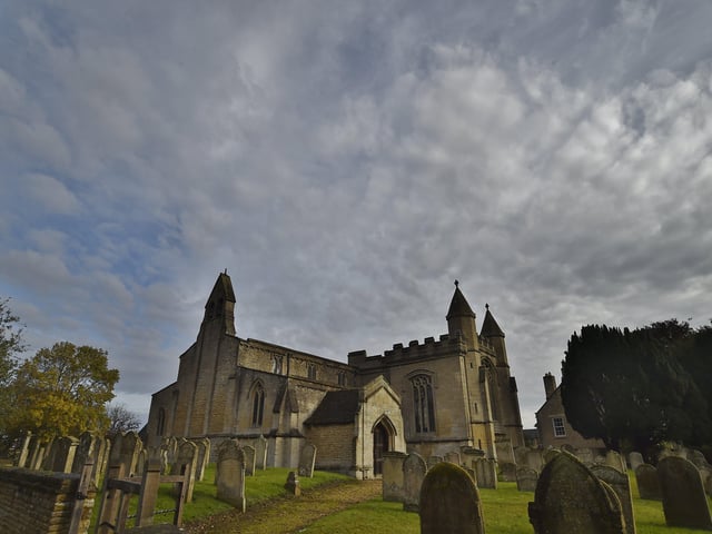 Exteriors of St Andrew's Church, Northborough. EMN-201014-123005009