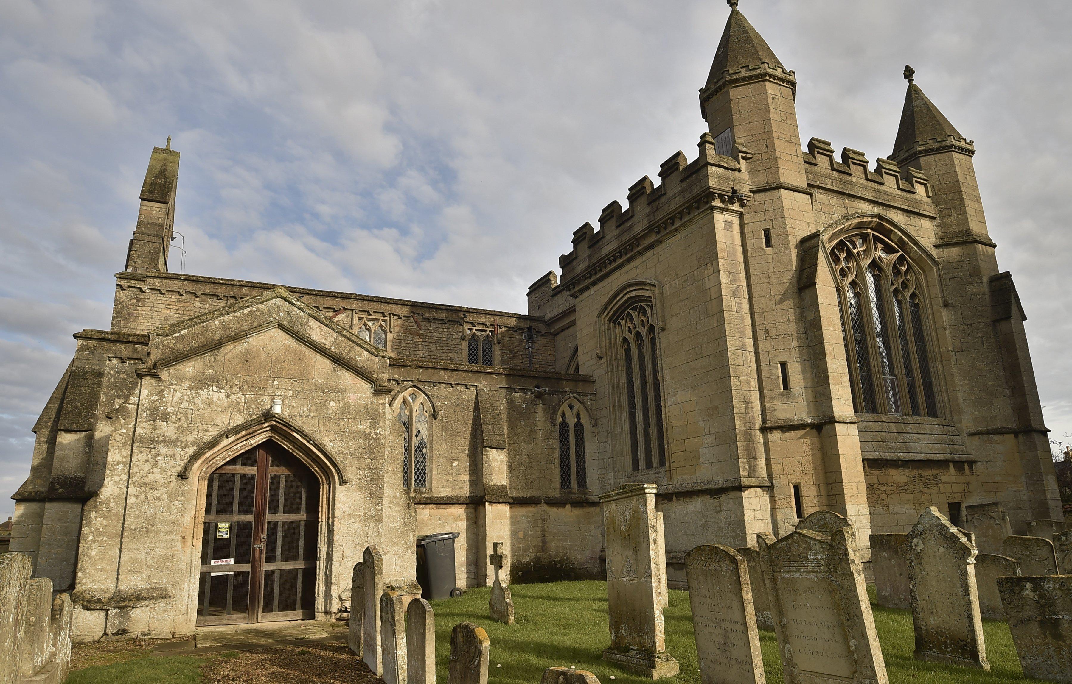 Exteriors of St Andrew's Church, Northborough. EMN-201014-122859009