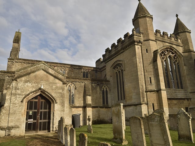 Exteriors of St Andrew's Church, Northborough. EMN-201014-122859009