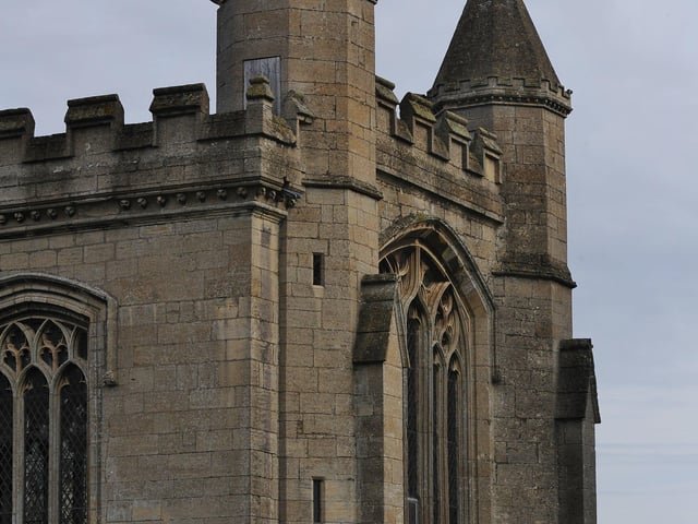 Exteriors of St Andrew's Church, Northborough. EMN-201014-122943009