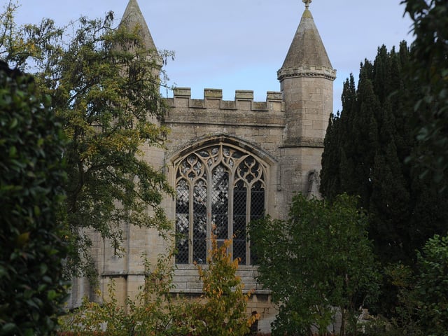 Exteriors of St Andrew's Church, Northborough. EMN-201014-122836009