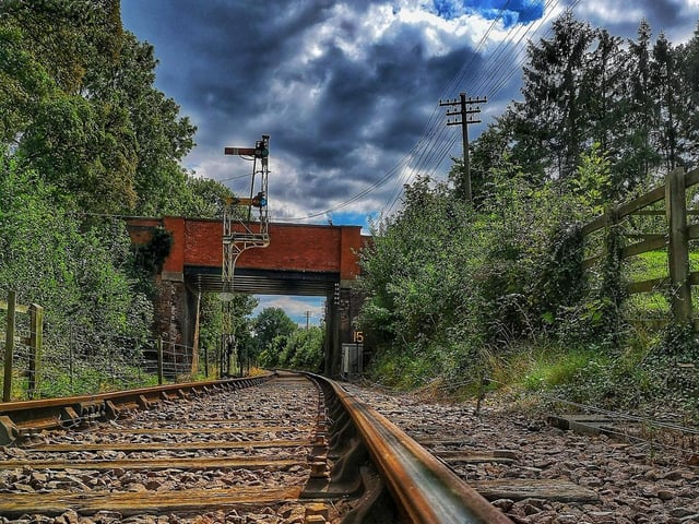 Chapel Brampton is a village in the Daventry district and, with Church Brampton, they are collectively known as The Bramptons. They are situated close to Althorp House and Holdenby House. This photo was taken on the Lamport railway nearby.