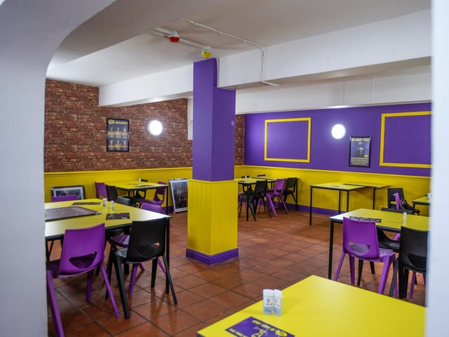 The venue has a family-friendly feel and plenty of space for social distancing. Photo: Kirsty Edmonds.