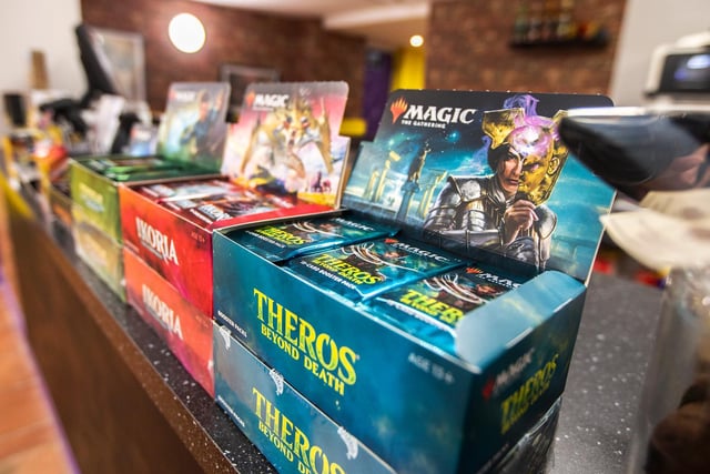 Trading cards are a big part of the Geek Retreat culture. Photo: Kirsty Edmonds.