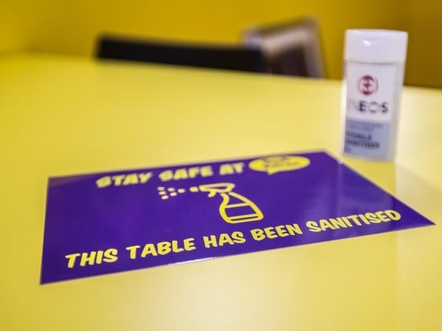 The cafe is opening in a Covid-secure way. Photo: Kirsty Edmonds.
