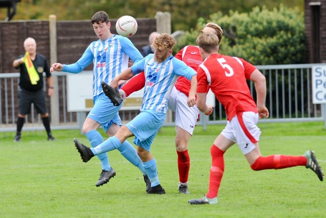 Action from Worthing United's visit to Arundel / Picture: Stephen Goodger