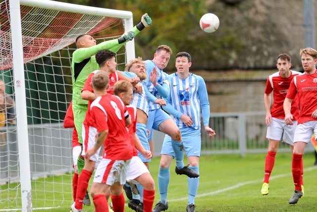 Action from Worthing United's visit to Arundel / Picture: Stephen Goodger