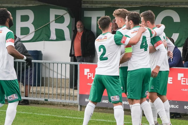 Action and goal celebrations from the Rocks' win over East Thurrock / Pictures: Lyn Phillips and Trev Staff
