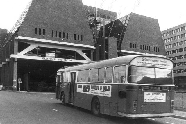 This bus station, dubbed the 'mouth of hell' was demolished in 2015 after dominating Northampton's skyline for almost 40 years.